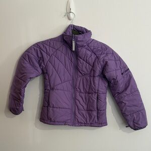 Columbia Kids Puffer Jacket in Purple You 7/8